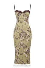 衣類 House of CB カシア フローラルプリント ミディドレス 0N8J297 - Image 5