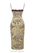 衣類 House of CB カシア フローラルプリント ミディドレス 0N8J297 - Image 7