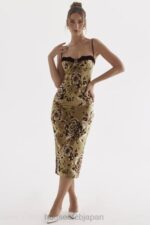 衣類 House of CB カシア フローラルプリント ミディドレス 0N8J297 - Image 9