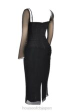 衣類 House of CB カタリナブラックマキシドレス 0N8J147 - Image 9