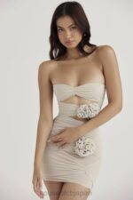 衣類 House of CB カテリーナフォグ フローラル装飾ミニドレス 0N8J406 - Image 5