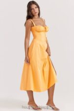 衣類 House of CB カルメン タンジェリン ビスチェ サンドレス 0N8J188 - Image 13