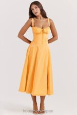 衣類 House of CB カルメン タンジェリン ビスチェ サンドレス 0N8J188 - Image 10