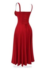 衣類 House of CB カルメン レッドローズ ビスチェ サンドレス 0N8J292 - Image 8
