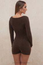 衣類 House of CB キアナ チョコレートふわふわニット遊び着 0N8J1059 - Image 15