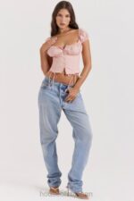 衣類 House of CB キティ ベビーピンク ギャザートップ 0N8J19 - Image 6