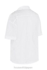 衣類 House of CB キャリー ホワイト ブロデリー アングレーズ シャツ 0N8J715 - Image 5