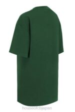 衣類 House of CB クイン グリーン オーバーサイズ コットン ジャージ T シャツ 0N8J789 - Image 7