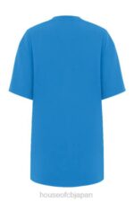 衣類 House of CB クインブルー オーバーサイズ コットンジャージー Tシャツ 0N8J788 - Image 3