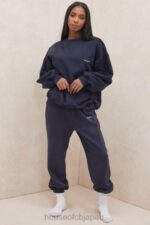 衣類 House of CB クラウド ネイビー ブラッシュバック ジョギング パンツ 0N8J997 - Image 3