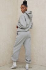 衣類 House of CB クラウドグレーのブラッシュバックジョギングパンツ 0N8J1006 - Image 11