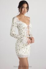 衣類 House of CB クラリッサ ガーデン プリント レース トリム トップ 0N8J717 - Image 12