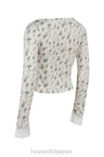 衣類 House of CB クラリッサ ガーデン プリント レース トリム トップ 0N8J717 - Image 5