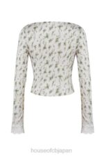 衣類 House of CB クラリッサ ガーデン プリント レース トリム トップ 0N8J717 - Image 6