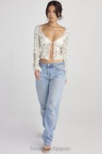 衣類 House of CB クラリッサ ガーデン プリント レース トリム トップ 0N8J717 - Image 7