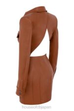衣類 House of CB クリスタルタン バックレスブレザードレス 0N8J597 - Image 11