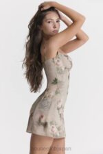 衣類 House of CB クリスティアナヴィンテージフローラルミニドレス 0N8J282 - Image 13