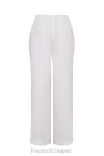 衣類 House of CB クレオ アイボリーリネンミックスパンツ 0N8J863 - Image 9