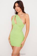 衣類 House of CB クレメンタイン ライム カットアウト ミニドレス 0N8J547 - Image 9