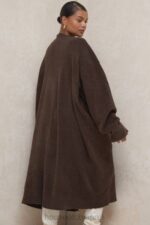 衣類 House of CB クロエ チョコレートニット オーバーサイズカーディガン 0N8J780 - Image 4