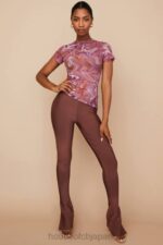 衣類 House of CB クローディ パープル スワール アシンメトリー T シャツ 0N8J750 - Image 4