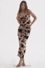 衣類 House of CB グラシエラ ダスティ ピンク デヴォア トップ 0N8J684 - Image 8
