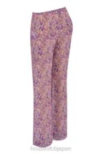 衣類 House of CB ケアラ バイオレット フローラル カットアウト パンツ 0N8J929 - Image 9