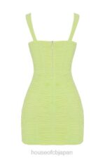 衣類 House of CB ケイトライムシャーリングメッシュミニドレス 0N8J540 - Image 7