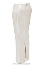 衣類 House of CB コレット シマー シャンパン ミディスカート 0N8J898 - Image 6