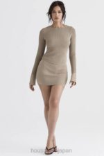 衣類 House of CB サバンナ トープ ニット ロングスリーブ トップ 0N8J709 - Image 4