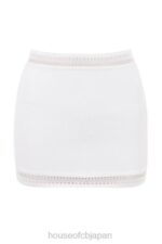 衣類 House of CB サレル アイボリー 華奢ニット ミニスカート 0N8J921 - Image 7