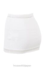 衣類 House of CB サレル アイボリー 華奢ニット ミニスカート 0N8J921 - Image 8