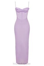 衣類 House of CB シャーメイン ラベンダー コルセット マキシ ドレス 0N8J423 - Image 5