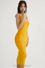 衣類 House of CB シャーリーン・タンジェリン 包帯ミディドレス 0N8J467 - Image 5