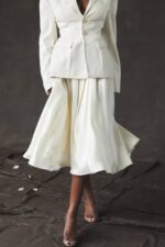 衣類 House of CB シュゼット アイボリー ギャザーミディスカート 0N8J839 - Image 14