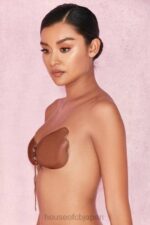 衣類 House of CB シリコンプッシュアップインビジブルブラ - キャラメル 0N8J1281 - Image 5