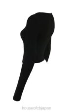 衣類 House of CB シルビアブラックのリブニットカーディガン 0N8J695 - Image 6