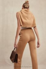 衣類 House of CB ジオンニ キャメル カシミア ブレンド パーカー 0N8J651 - Image 7