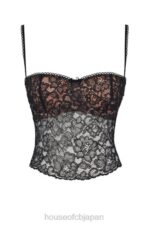 衣類 House of CB ジャシンタ ブラック レース キャミ トップ 0N8J686 - Image 3
