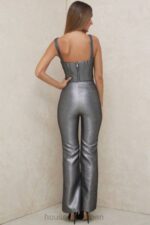 衣類 House of CB ジャスシルバーキックフレアパンツ 0N8J992 - Image 7