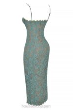 衣類 House of CB ジョエル フォレスト レース ミディドレス 0N8J383 - Image 9