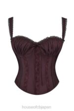 衣類 House of CB ジーニ リッチブラウン レースバックコルセット 0N8J11 - Image 7