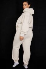 衣類 House of CB スカイ オートミール フリース バック ジョギング パンツ 0N8J953 - Image 7