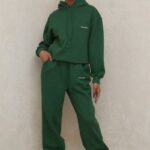 衣類 House of CB スカイグリーンフリースバックジョギングパンツ 0N8J1009