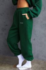 衣類 House of CB スカイグリーンフリースバックジョギングパンツ 0N8J1009 - Image 3