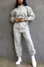衣類 House of CB スカイグレーのフリースバックジョギングパンツ 0N8J1008 - Image 12
