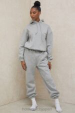 衣類 House of CB スカイグレーのフリースバックジョギングパンツ 0N8J1008 - Image 6