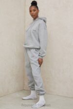 衣類 House of CB スカイグレーのフリースバックジョギングパンツ 0N8J1008 - Image 9