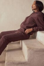 衣類 House of CB スカイチョコレートフリースバックジョギングパンツ 0N8J975 - Image 14