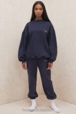 衣類 House of CB スカイネイビーフリースバックジョギングパンツ 0N8J1007 - Image 2